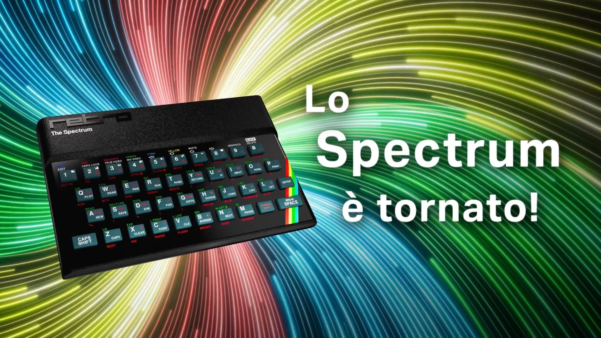 The Spectrum, l’iconico ZX Spectrum con tasti in gomma è tornato!