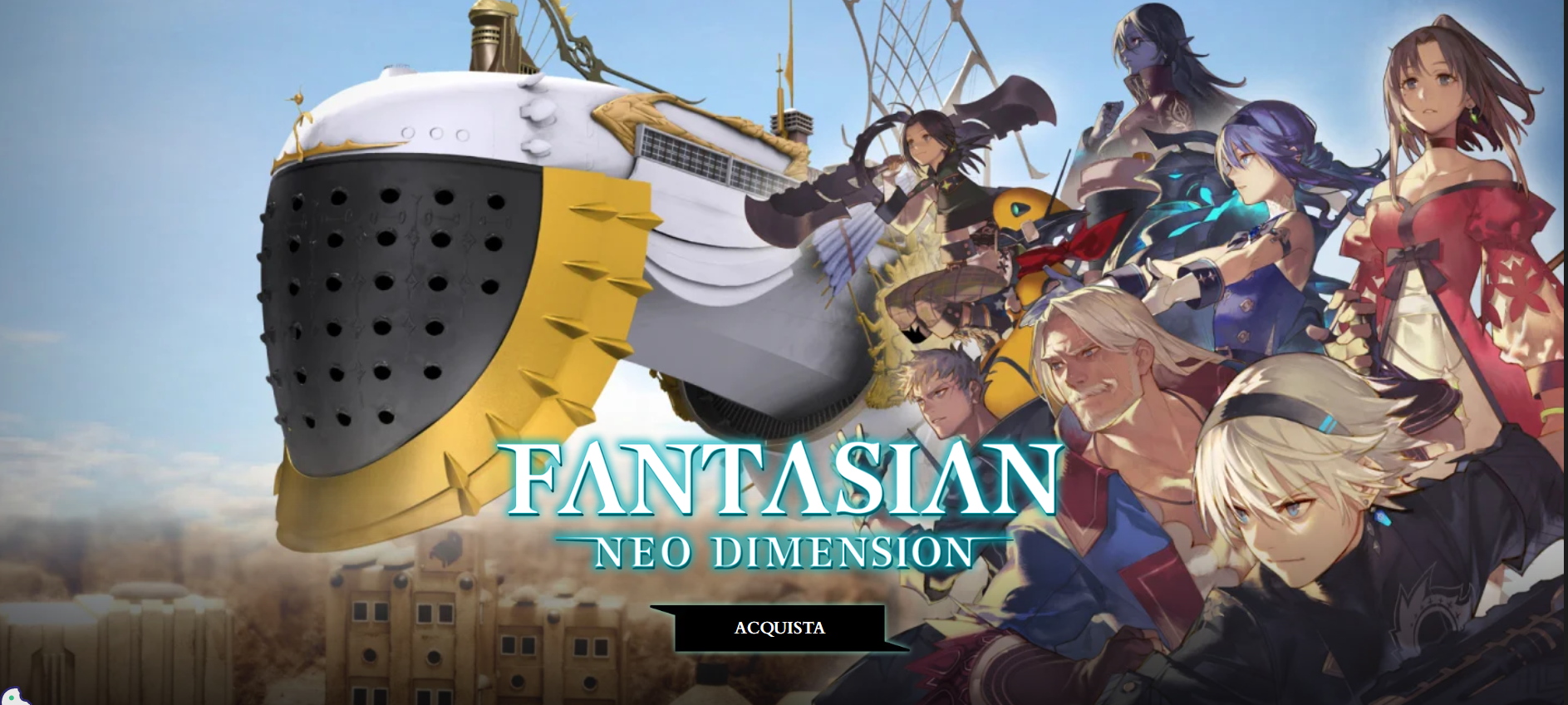 FANTASIAN Neo Dimension, nuova patch d’aggiornamento