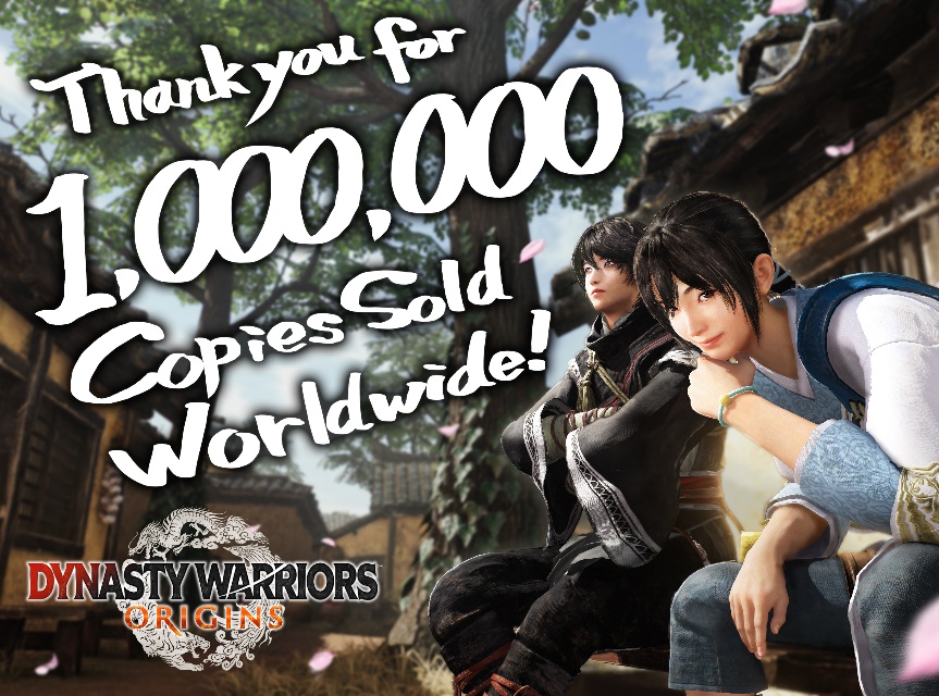 DYNASTY WARRIORS: ORIGINS supera il milione di copie vendute nel mondo