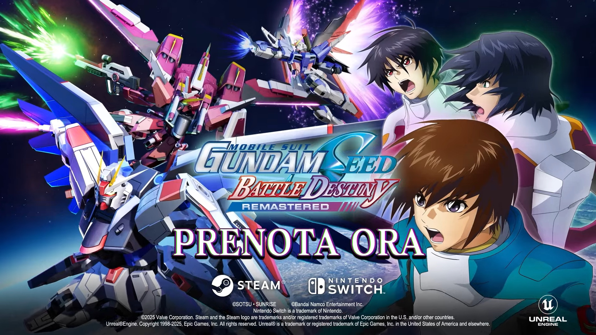 MOBILE SUIT GUNDAM SEED BATTLE DESTINY REMASTERED, ecco i nuovi dettagli gameplay e caratteristiche del gioco