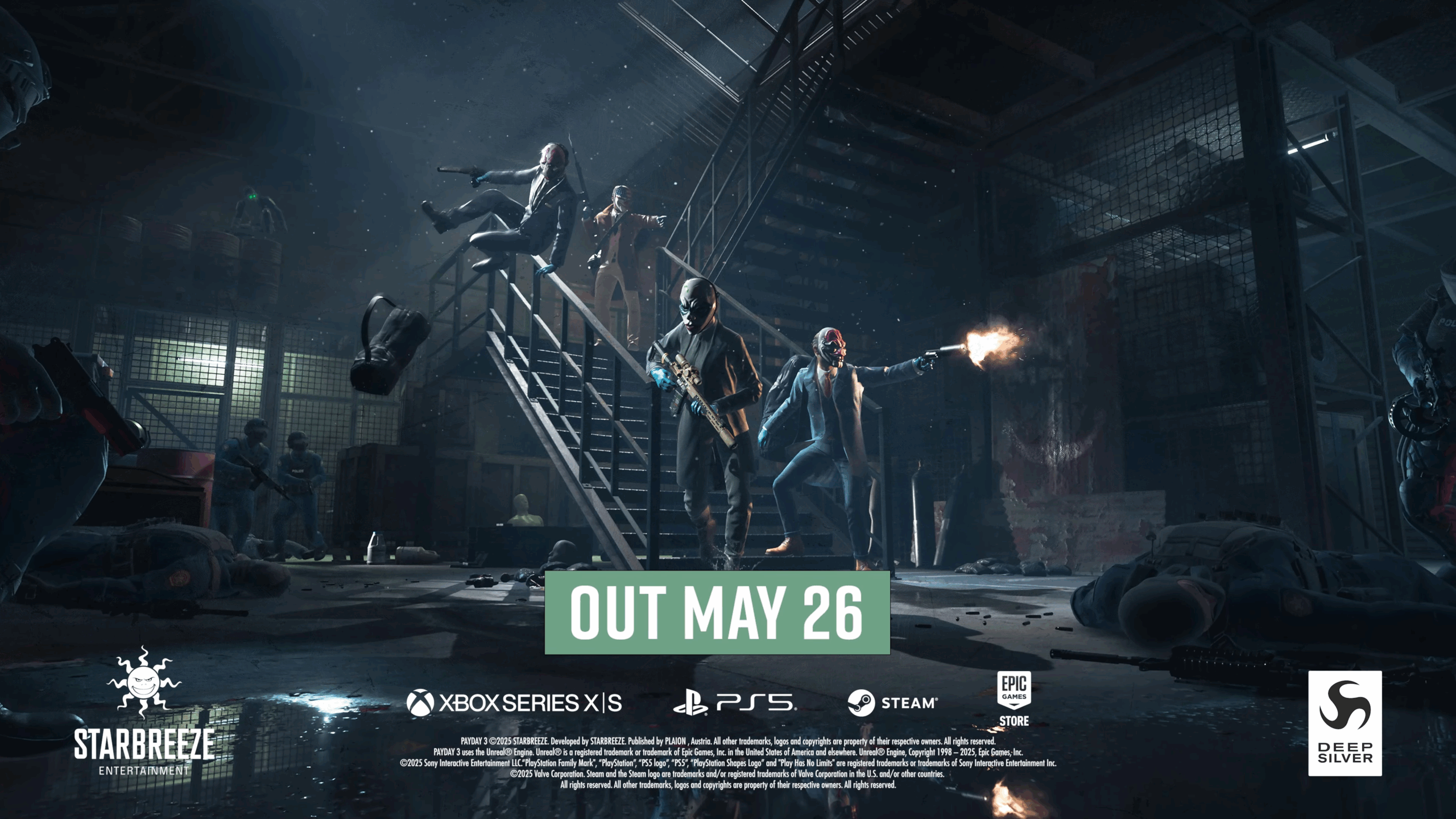 PAYDAY 3 Party Powder Heistè è adesso disponibile