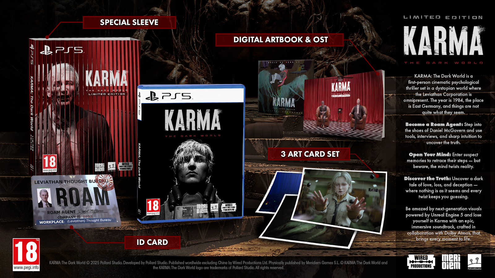 KARMA: The Dark World ora disponibile in formato fisico per PlayStation 5