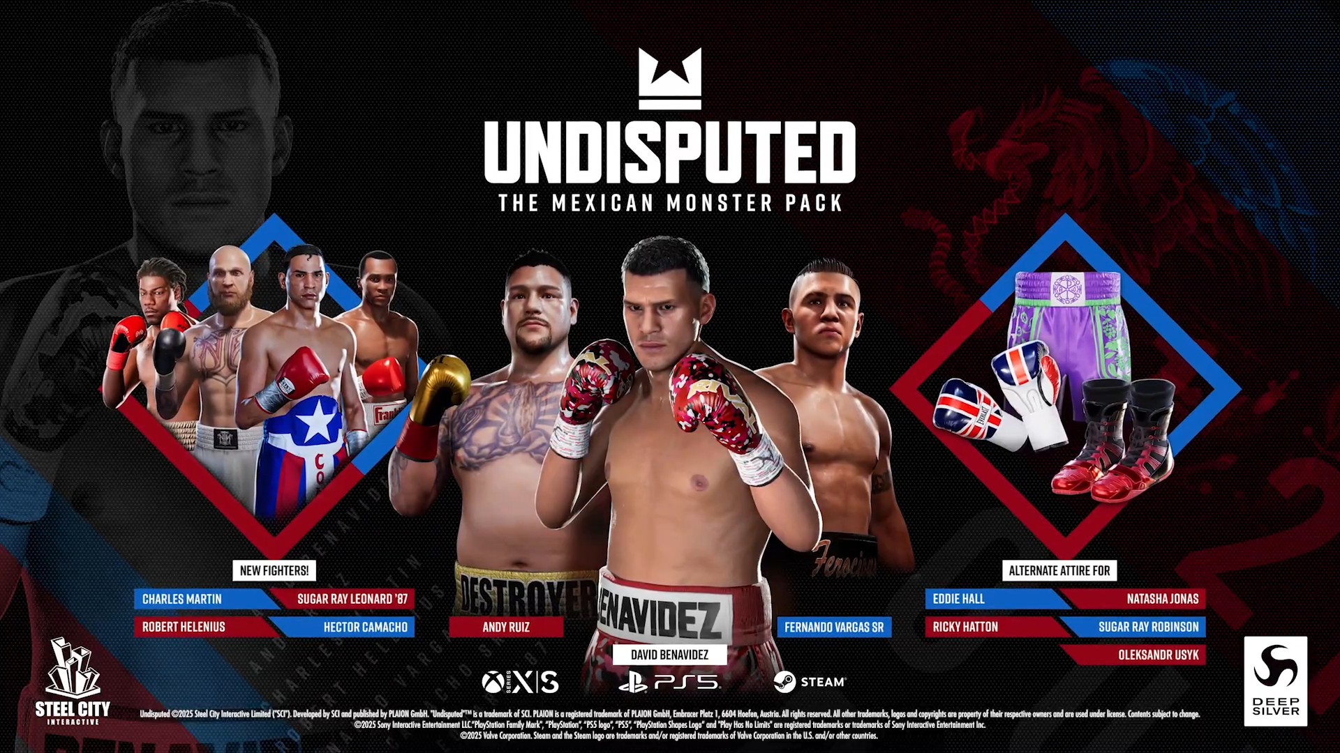 THE MEXICAN MONSTER DLC PACK SBARCA IN UNDISPUTED