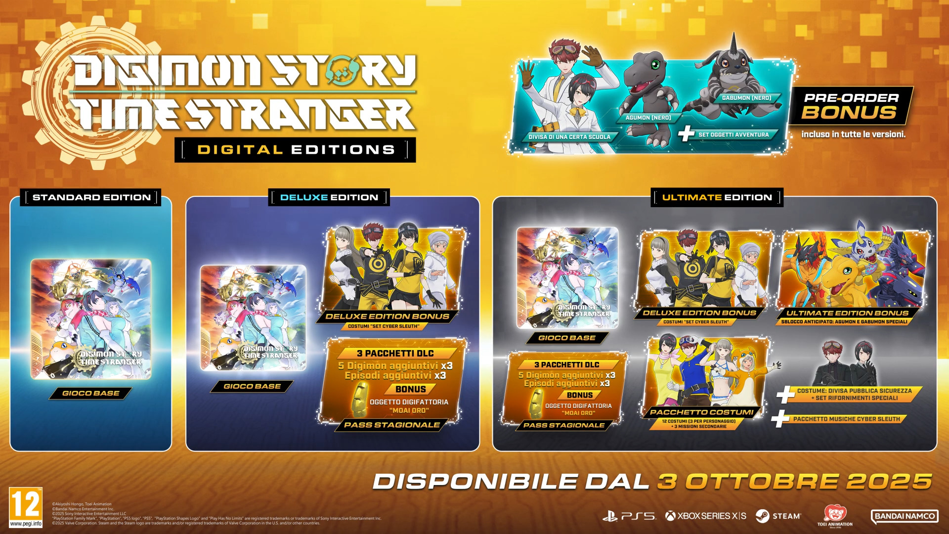 Digimon Story Time Stranger ecco la demo disponibile oggi