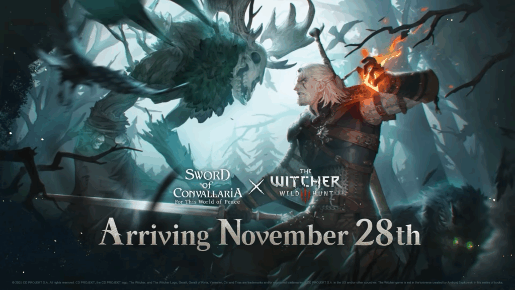 Sword of Convallaria X The Witcher 3