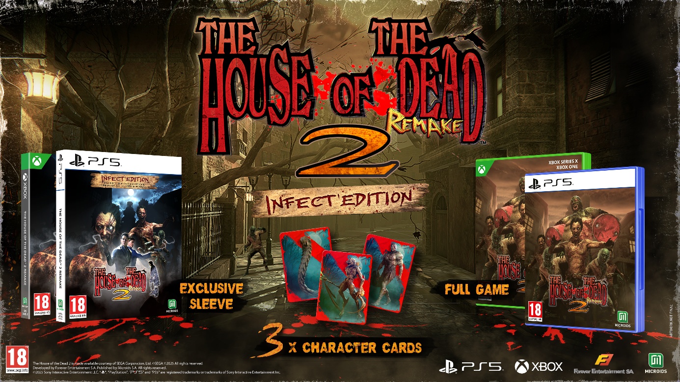 The House of the Dead 2: Remake è ora disponibile su PlayStation 5 e Xbox Series nella sua edizione Infect’Edition