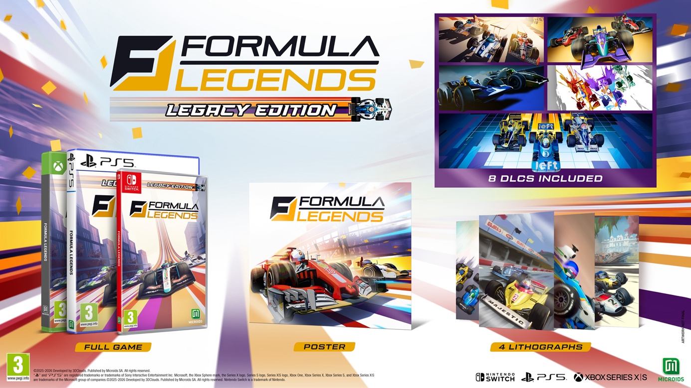 Formula Legends: in arrivo l’edizione fisica il 4 giugno, 2026