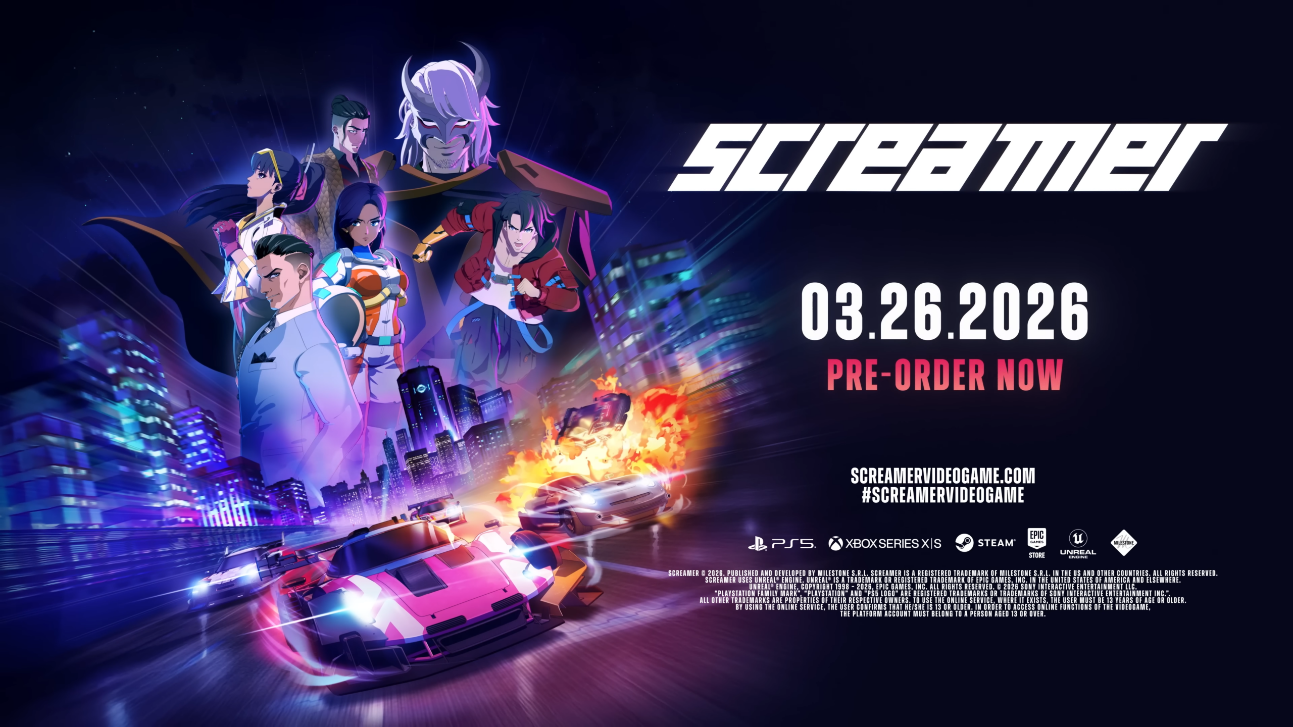 SCREAMER, rivelato il primo gameplay d’apertura
